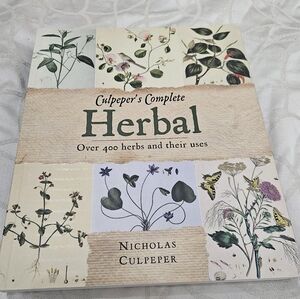 Culpepers Complete Herbal Book | 400 Herbs + Uses by Nicholas Culpeper